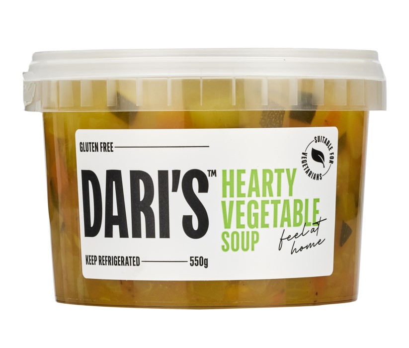 Hearty Vegetable Soup DARI'S Soup Packshot